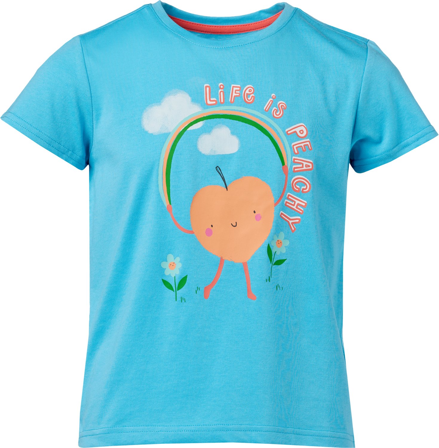 BCG Girls' Lifestyle Cotton Peachy Short Sleeve T-shirt - view number 2