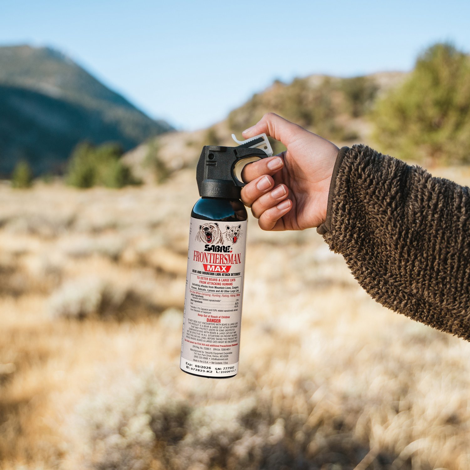 SABRE Frontiersman MAX Spray for Bears and Mountain Lions Kit                                                                    - view number 5