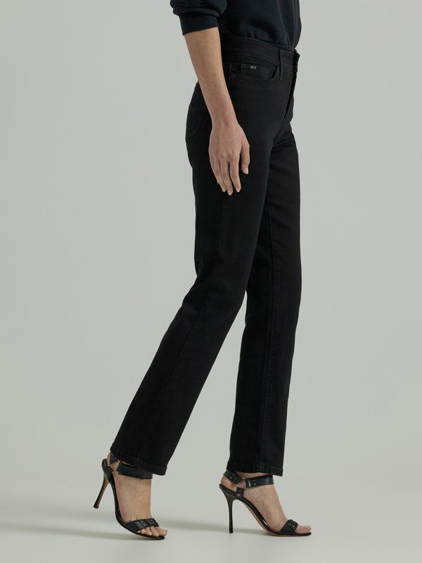 Lee Women's Ultra Lux Flex Motion Regular Fit Straight Leg Jeans - view number 3
