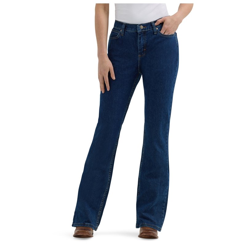 Wrangler Women's As Real As Wrangler Misses Classic Fit Bootcut Jeans Cw Denim, 12 - Women's Fishing Bottoms at Academy Sports