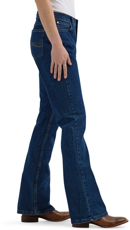 Wrangler Women's As Real As Wrangler Misses Classic Fit Bootcut Jeans                                                            - view number 3