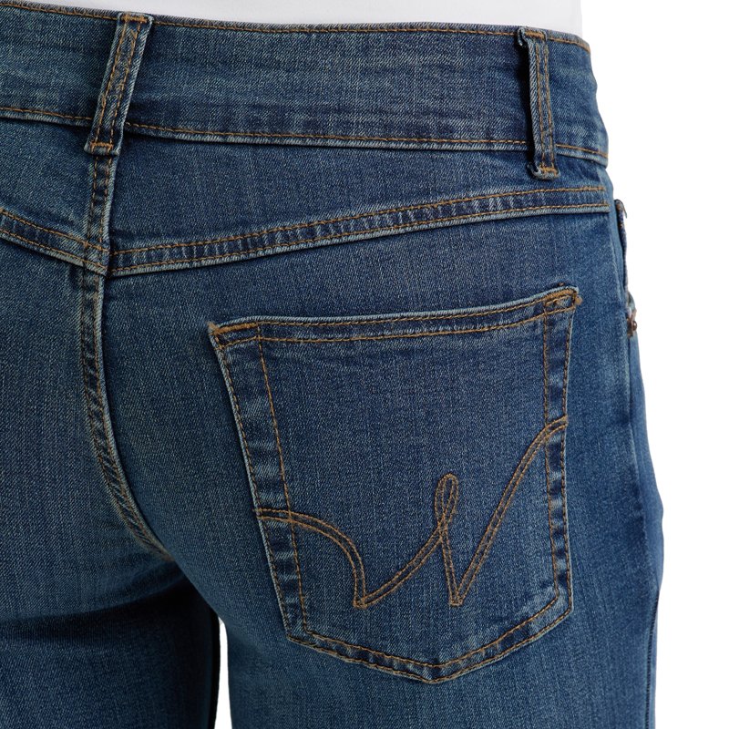 Wrangler Women's Essential Mid-Rise Bootcut Regular Fit Jeans - view number 5