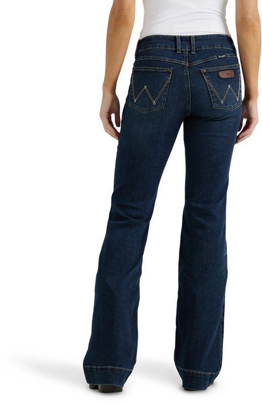 Wrangler Women's Retro Mae Trouser Relaxed Fit Jeans - view number 2