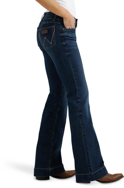 Wrangler Women's Retro Mae Trouser Relaxed Fit Jeans - view number 3