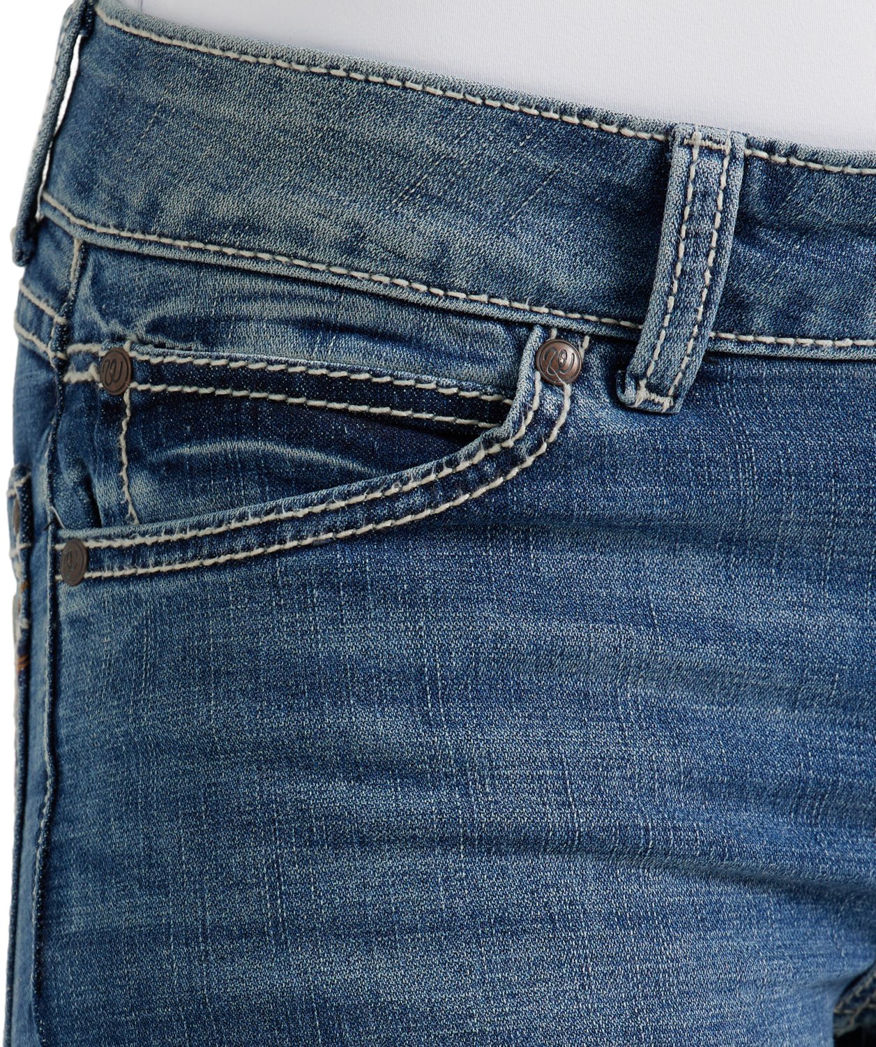 Wrangler Women's Retro Mae Mid Rise Regular Fit Jeans - view number 4