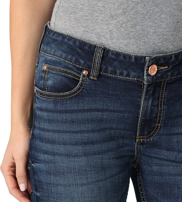 Wrangler Women's Retro Mae Mid Rise Regular Fit Jeans - view number 4