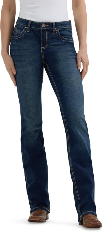 Wrangler Women's Ultimate Riding Q-Baby Mid-Rise Bootcut Jeans                                                                   - view number 1