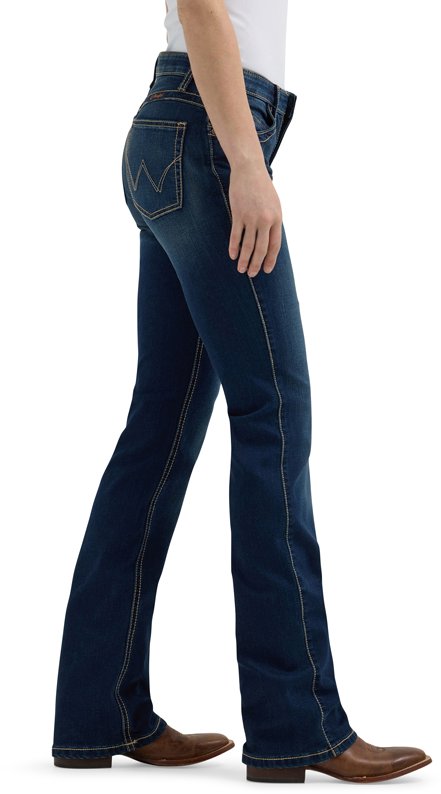 Wrangler Women's Ultimate Riding Q-Baby Mid-Rise Bootcut Jeans                                                                   - view number 3