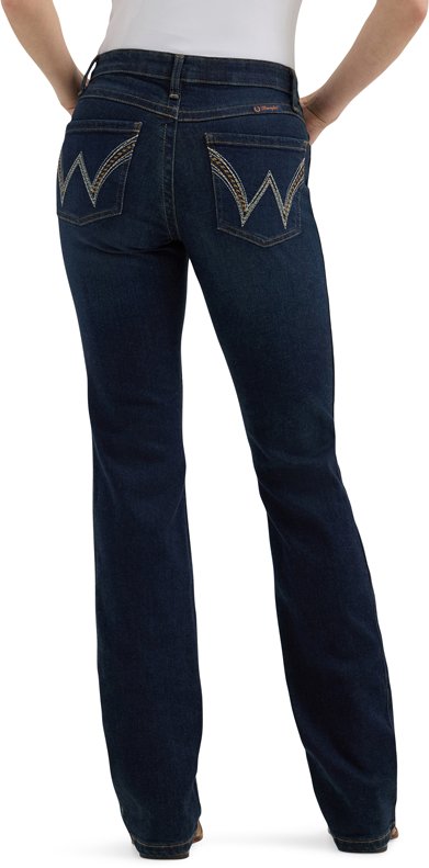 Wrangler Women's Ultimate Riding Q-Baby Mid-Rise Bootcut Jeans                                                                   - view number 2