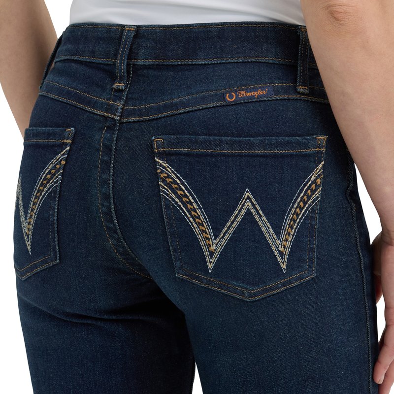 Wrangler Women's Ultimate Riding Q-Baby Mid-Rise Bootcut Jeans                                                                   - view number 5