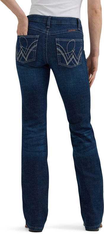 Wrangler Women's Ultimate Riding Q-Baby Mid-Rise Bootcut Jeans                                                                   - view number 2
