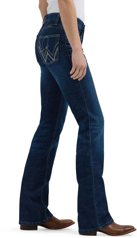 Wrangler Women's Ultimate Riding Q-Baby Mid-Rise Bootcut Jeans                                                                   - view number 3