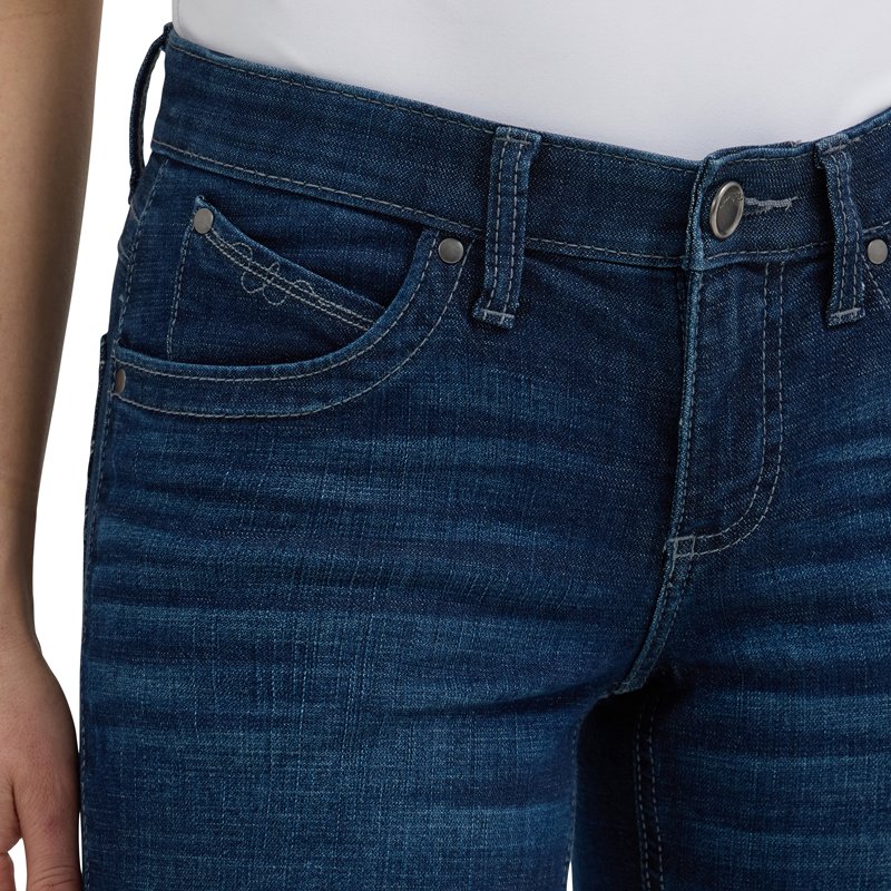 Wrangler Women's Ultimate Riding Q-Baby Mid-Rise Bootcut Jeans                                                                   - view number 4