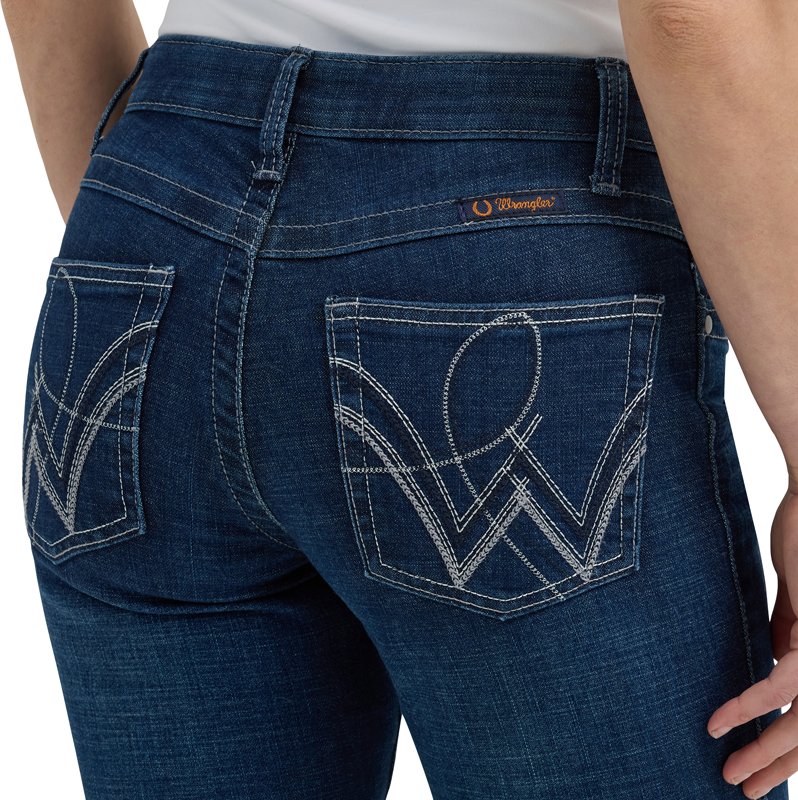 Wrangler Women's Ultimate Riding Q-Baby Mid-Rise Bootcut Jeans                                                                   - view number 5