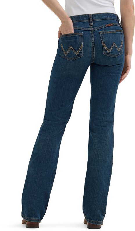 Wrangler Women's Ultimate Riding Q-Baby Mid-Rise Bootcut Jeans                                                                   - view number 2