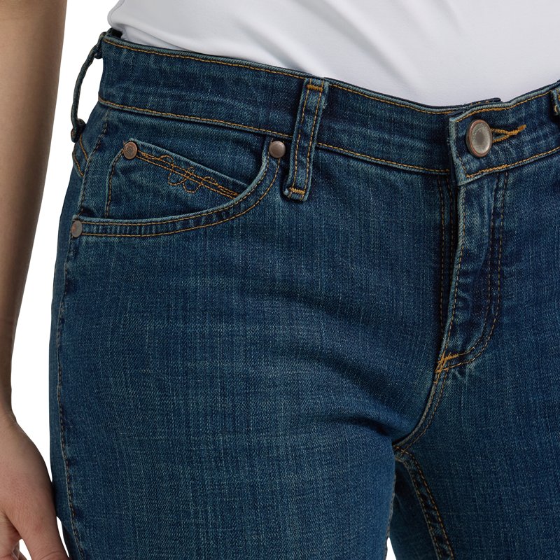 Wrangler Women's Ultimate Riding Q-Baby Mid-Rise Bootcut Jeans                                                                   - view number 4