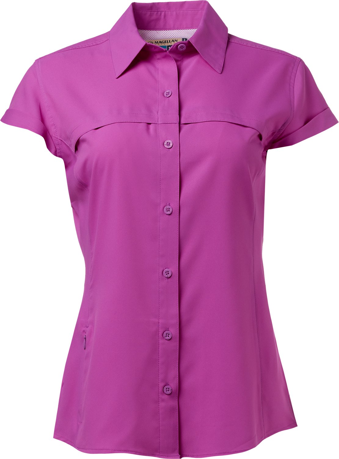 Magellan Outdoors Women's Overcast Fishing Button-Down Shirt                                                                     - view number 2