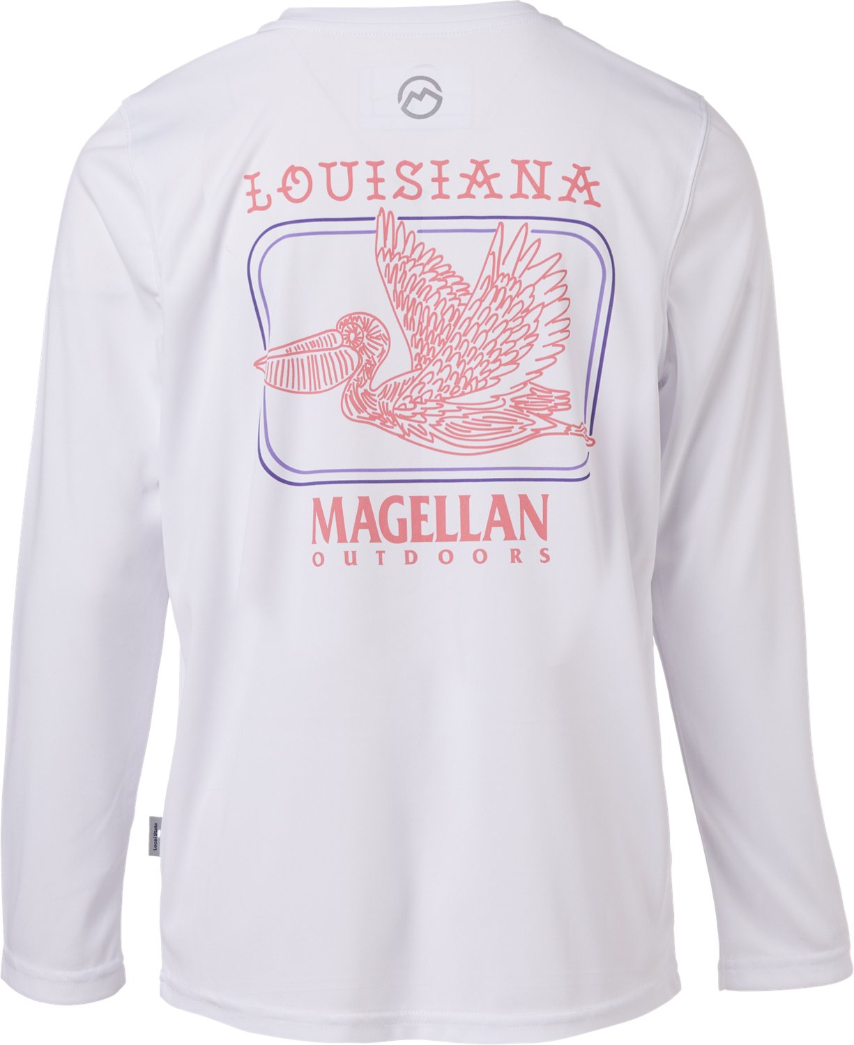 Magellan Outdoors Girls' Local State Louisiana Long Sleeve Graphic T-shirt