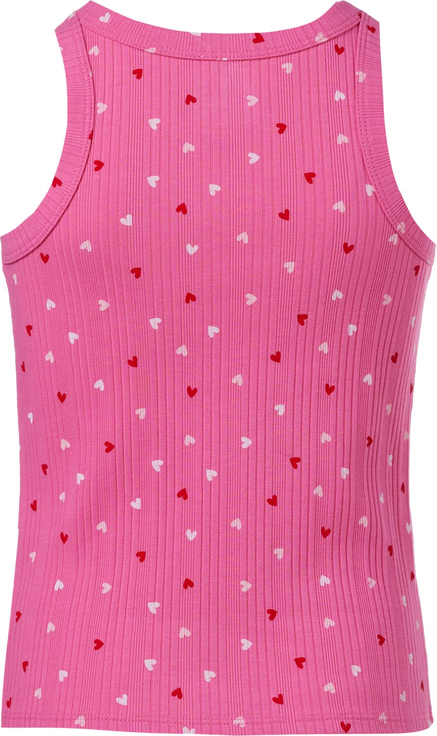 BCG Girls' Printed Rib Tank Top                                                                                                  - view number 2