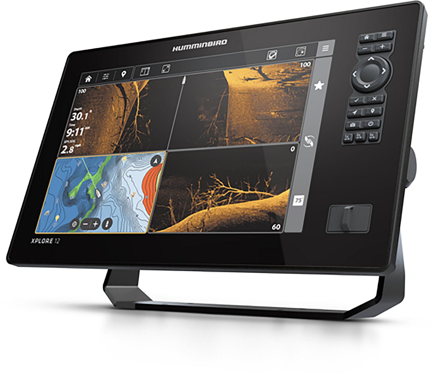 Humminbird XPLORE 12 CMSI+ Fish Finder                                                                                           - view number 4