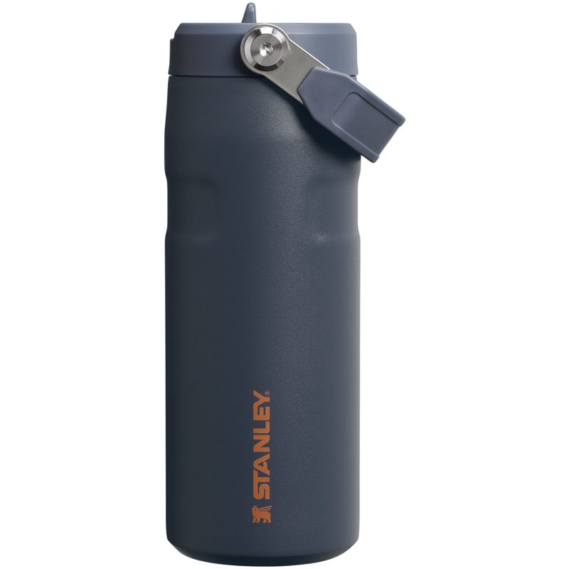 Stanley IceFlow 16 oz. Flip Straw Lid Water Bottle Twilight - Thermos/Cups &koozies at Academy Sports