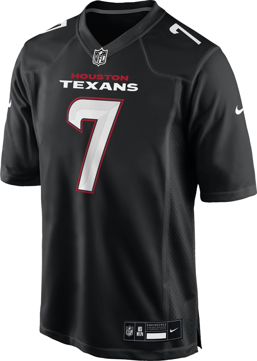 Nike Men's Houston Texans Carbon Black Fashion N&N  C.J. Stroud Jersey                                                           - view number 2