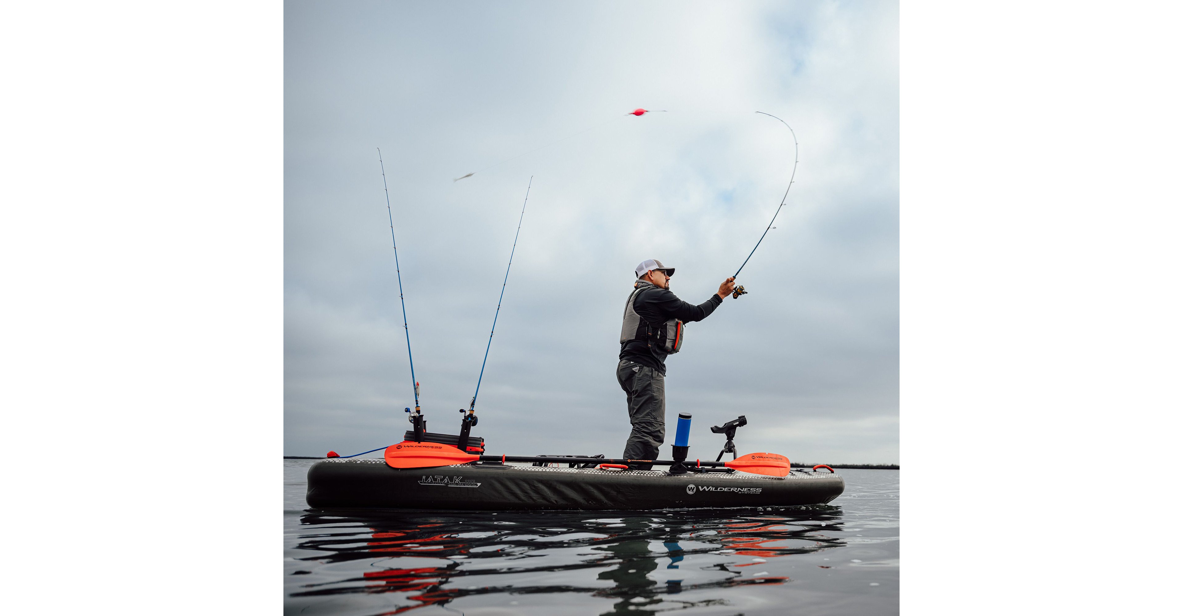 Wilderness Systems iATAK 110 Inflatable 132 in Drop-Stitch Fishing Kayak