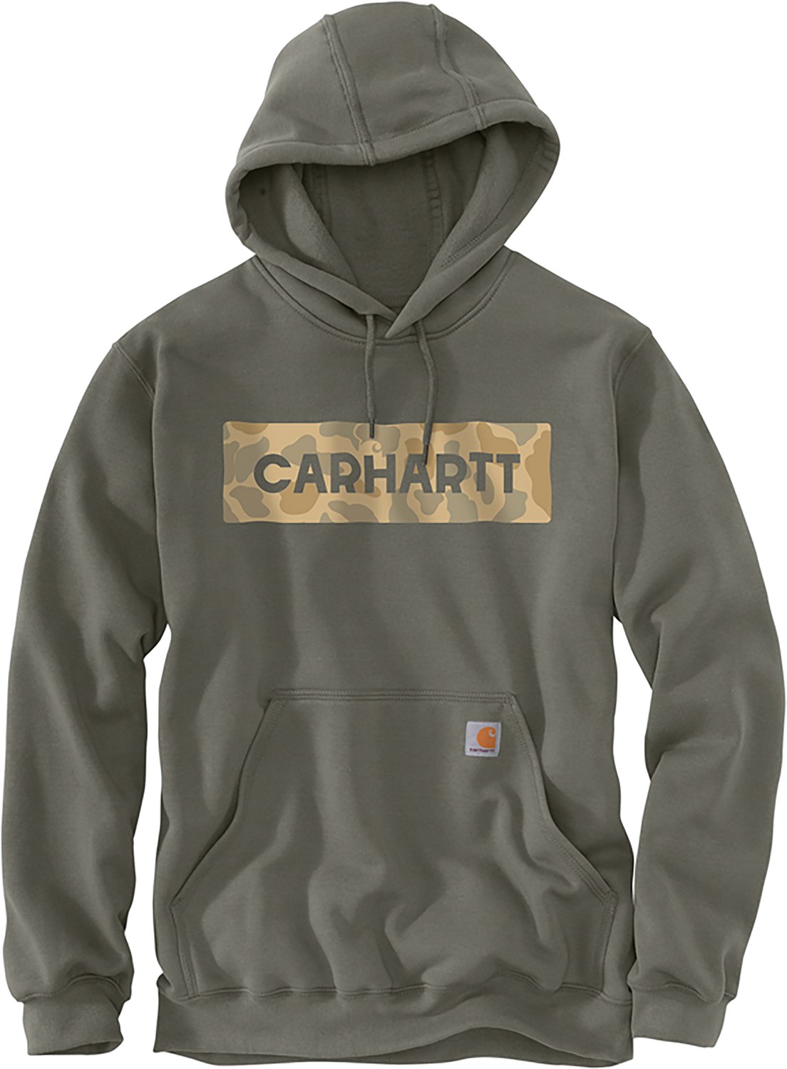 Carhartt Men's Camo Logo Graphic Hoodie