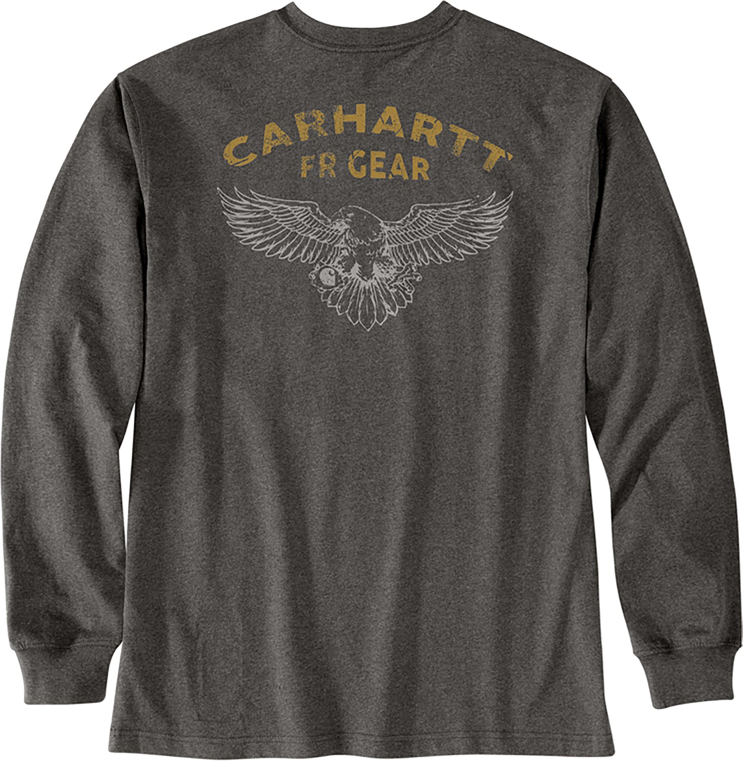 Carhartt Men's Flame Resistant Force Long Sleeve Eagle Graphic T-shirt - view number 2