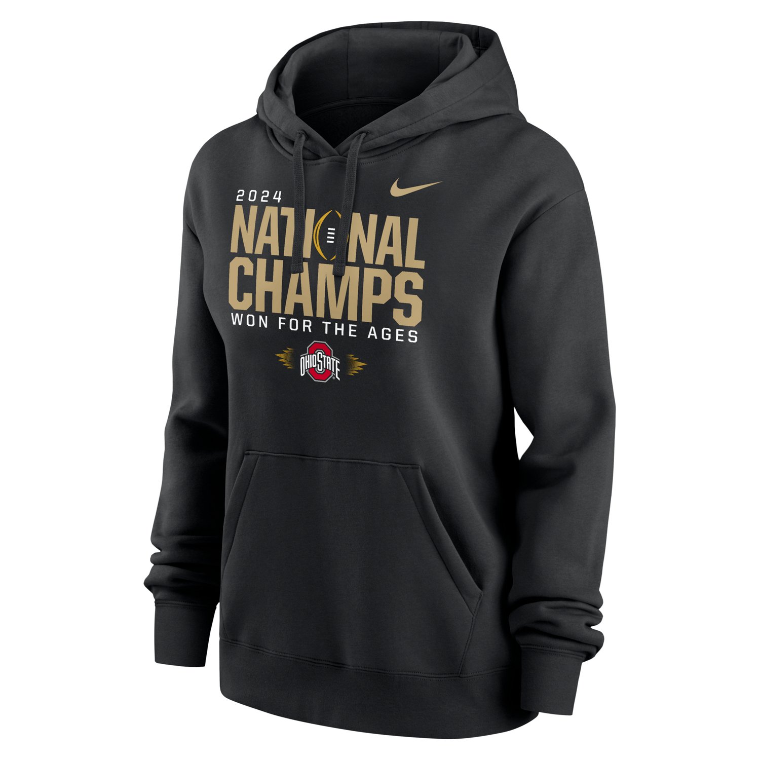 Nike Women's Ohio State Buckeyes 2024 CFP National Championship Official Locker Room Pullover Hoodie