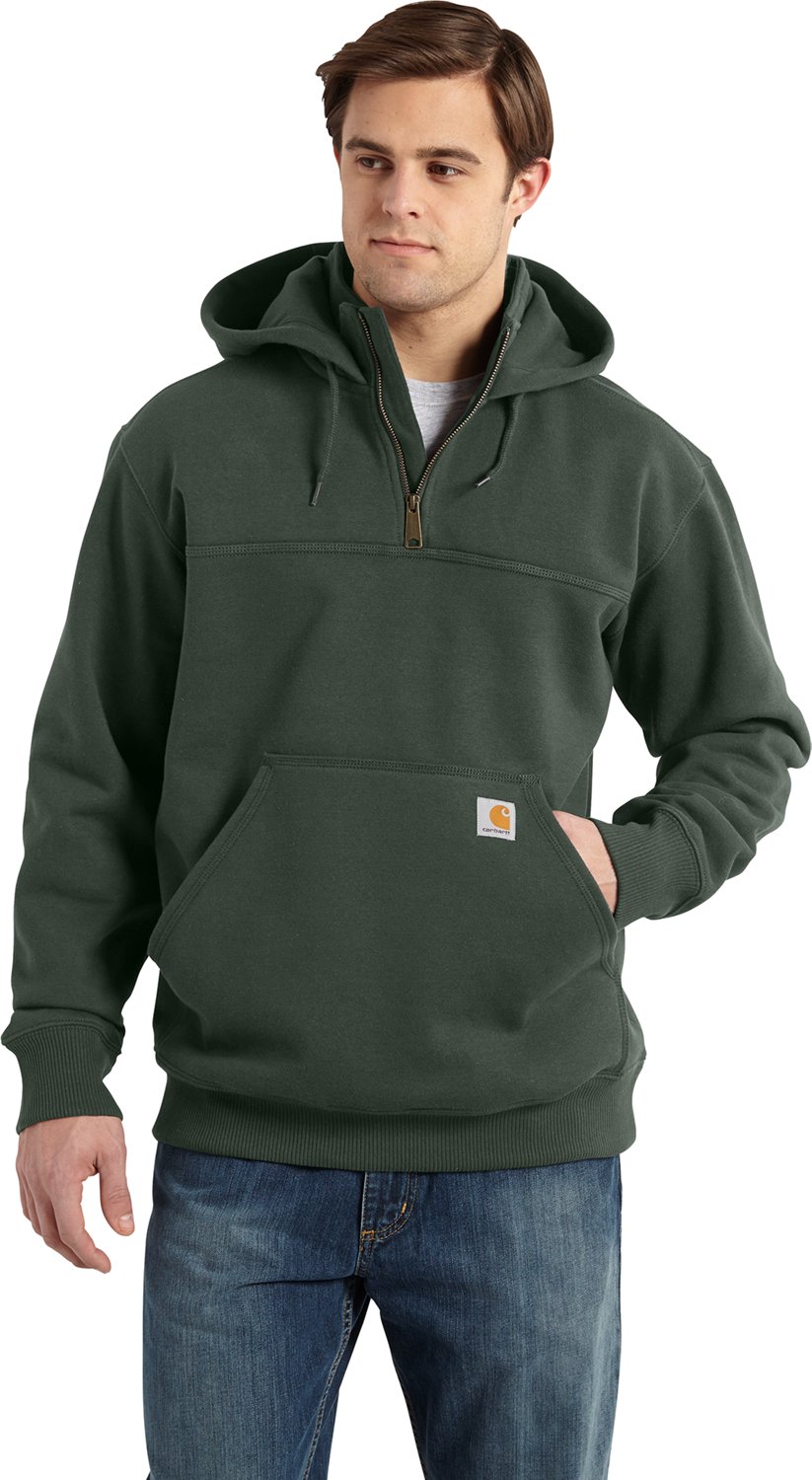 Carhartt Men's Paxton Heavyweight Hooded Zip Mock Sweatshirt                                                                     - view number 1