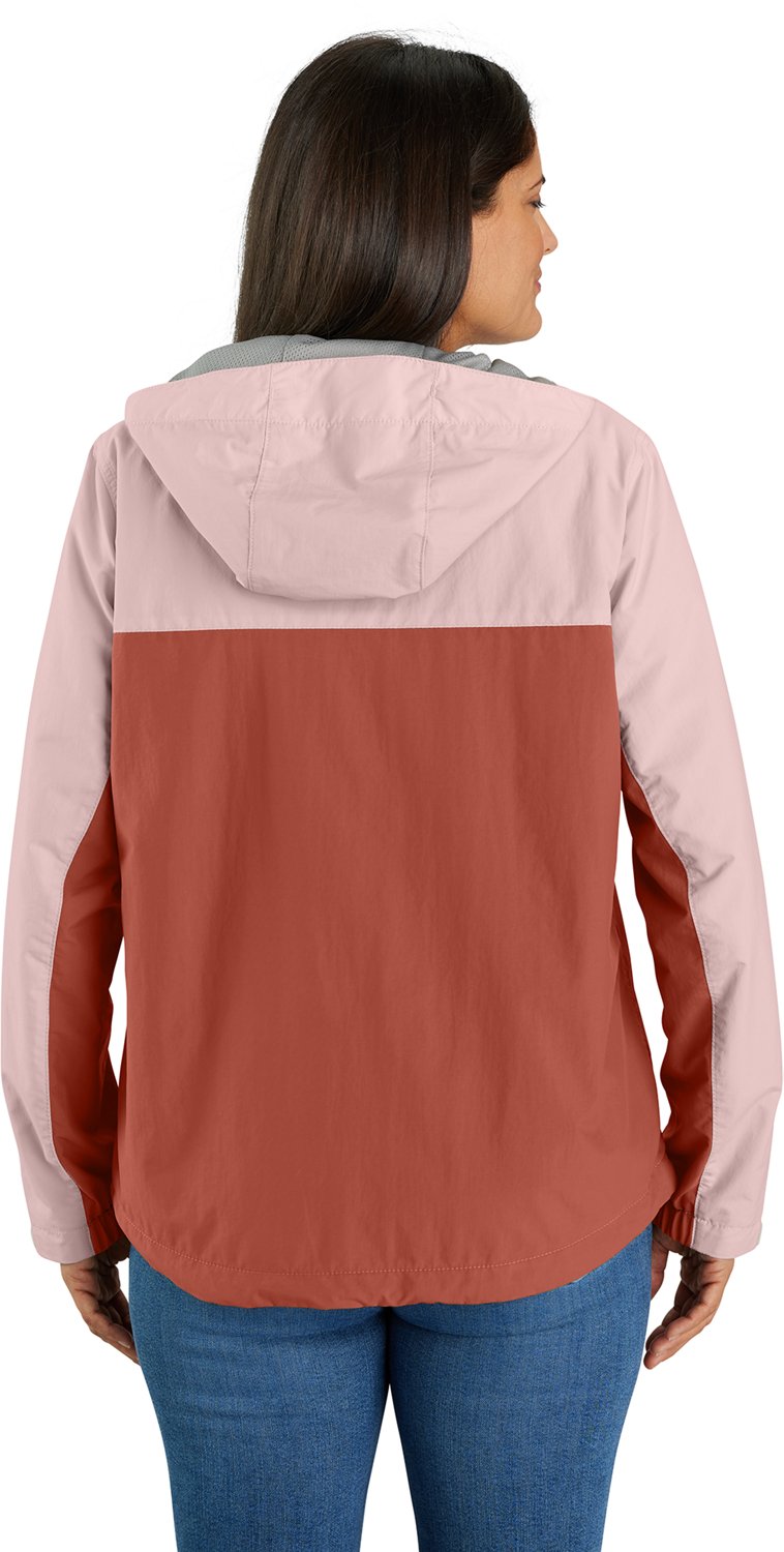 Carhartt Women's Rain Defender Loose Fit Lightweight Packable Anorak Jacket - view number 2