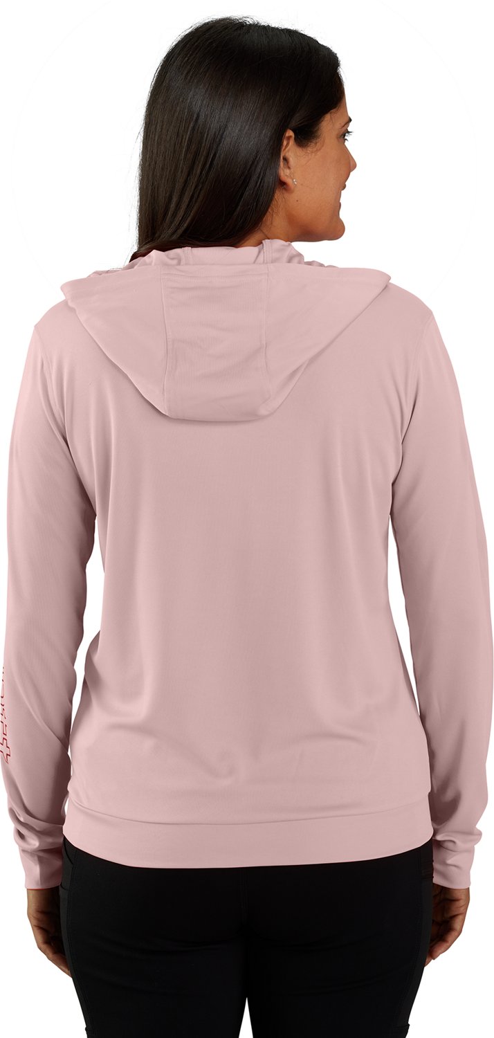 Carhartt Women's Force Sun Defender Lightweight Hooded Long Sleeve Graphic T-shirt - view number 2