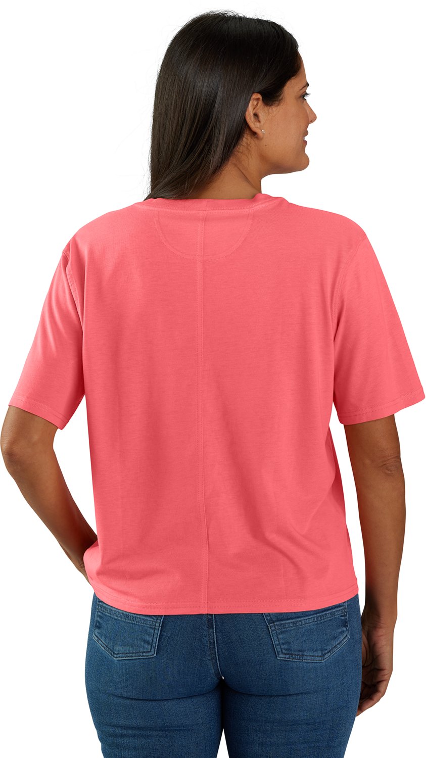 Carhartt Women's Loose Fit Lightweight Crew Neck Short Sleeve T-shirt                                                            - view number 2