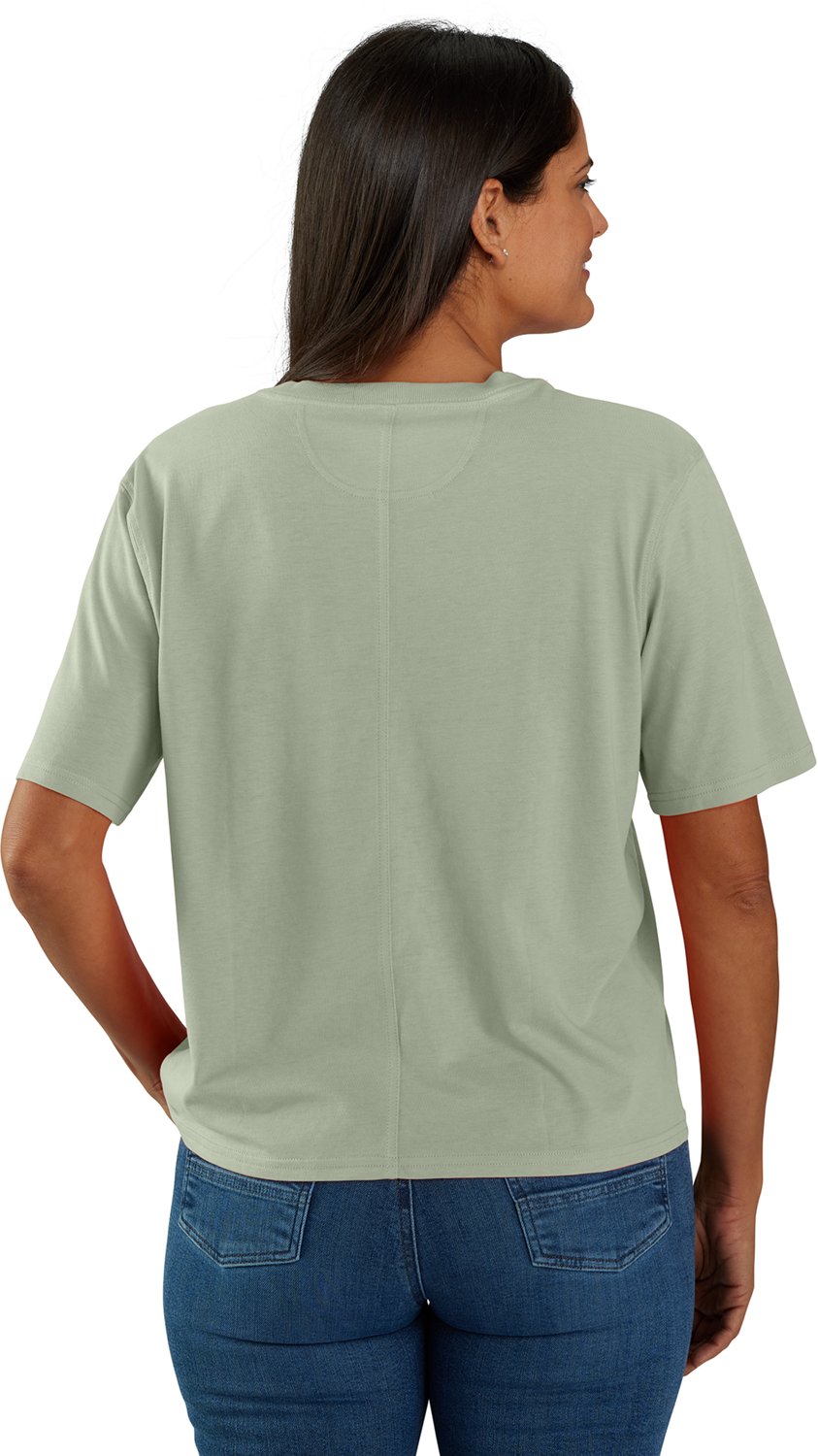 Carhartt Women's Loose Fit Lightweight Crew Neck Short Sleeve T-shirt                                                            - view number 2