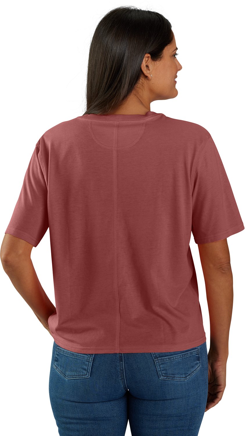 Carhartt Women's Loose Fit Lightweight Crew Neck Short Sleeve T-shirt                                                            - view number 2