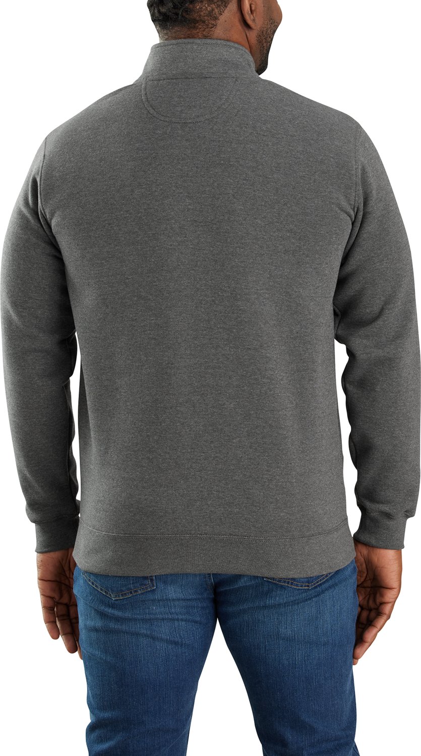 Carhartt Men's Loose Fit Midweight 1/4-Zip Mock Neck Sweatshirt                                                                  - view number 2