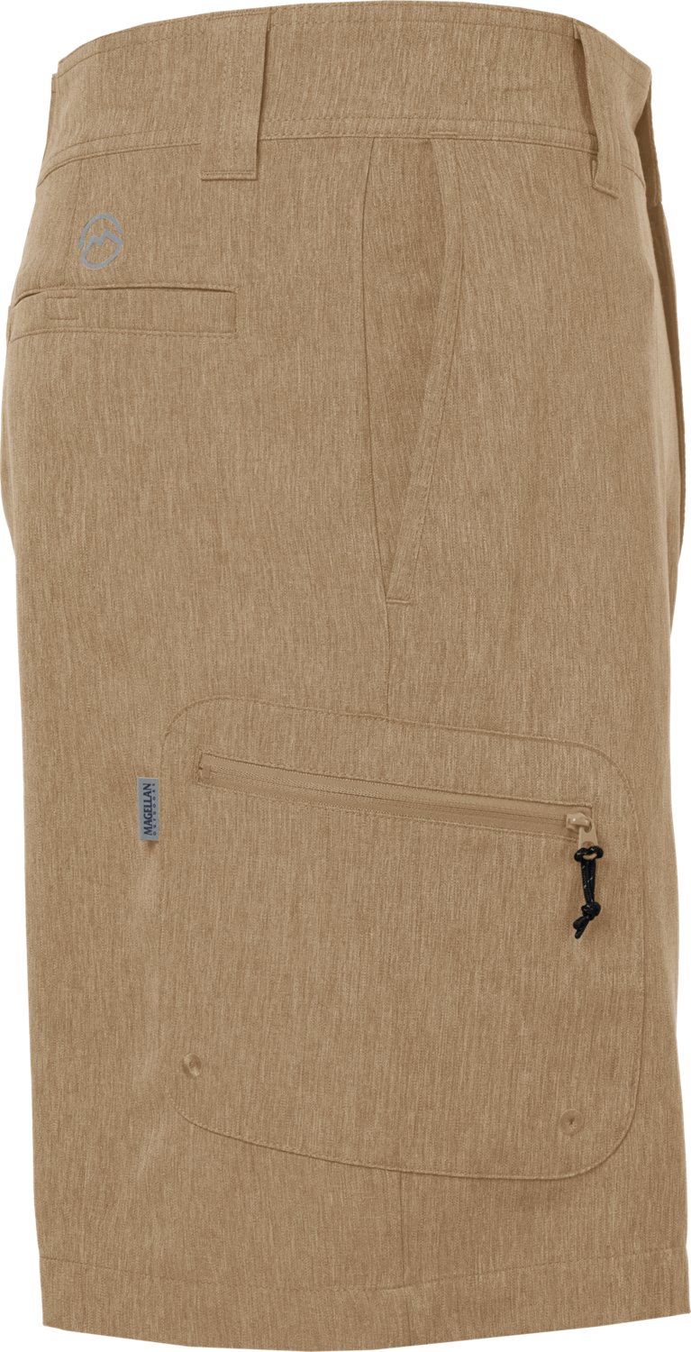 Magellan Outdoors Men's Aransas Pass Hybrid Heather Shorts 10 in                                                                 - view number 5