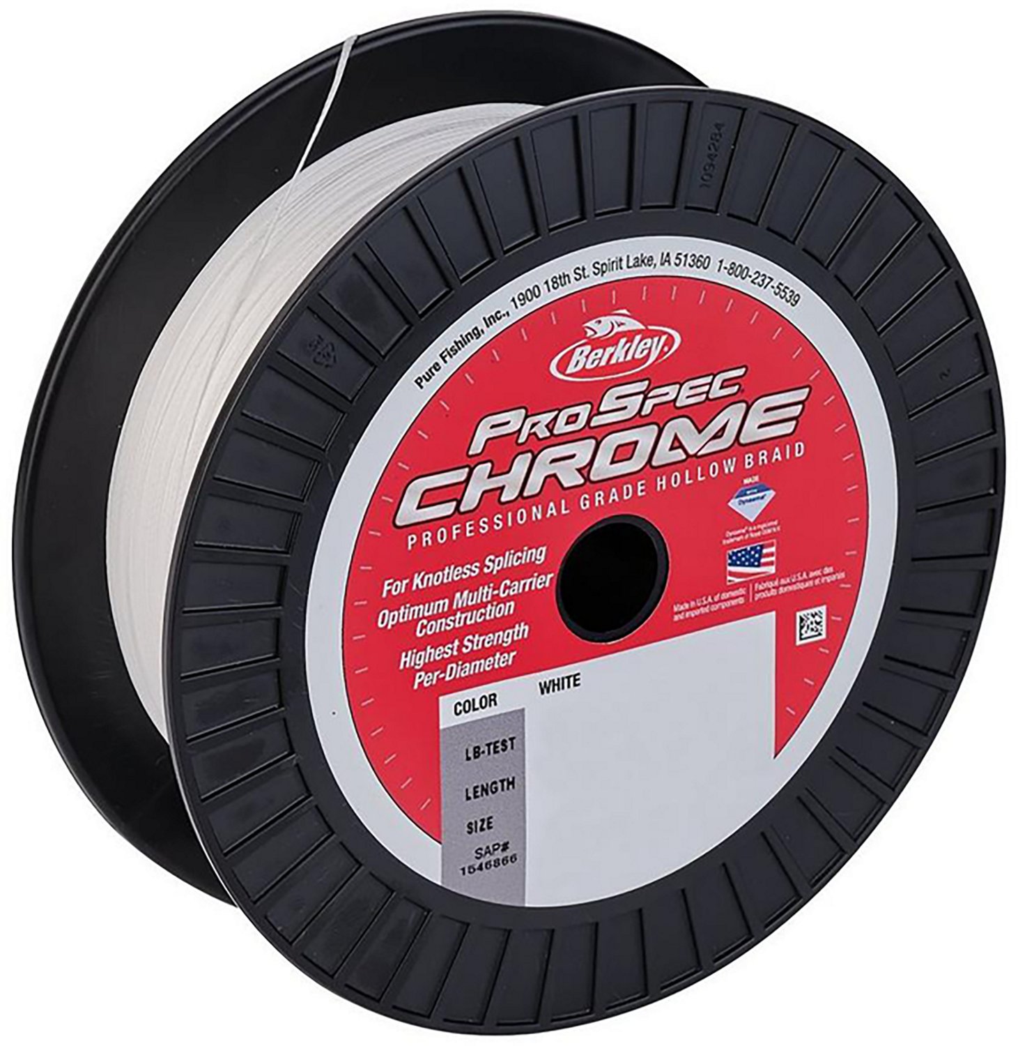 Berkley ProSpec Chrome Premium Hollow Braid - view number 2