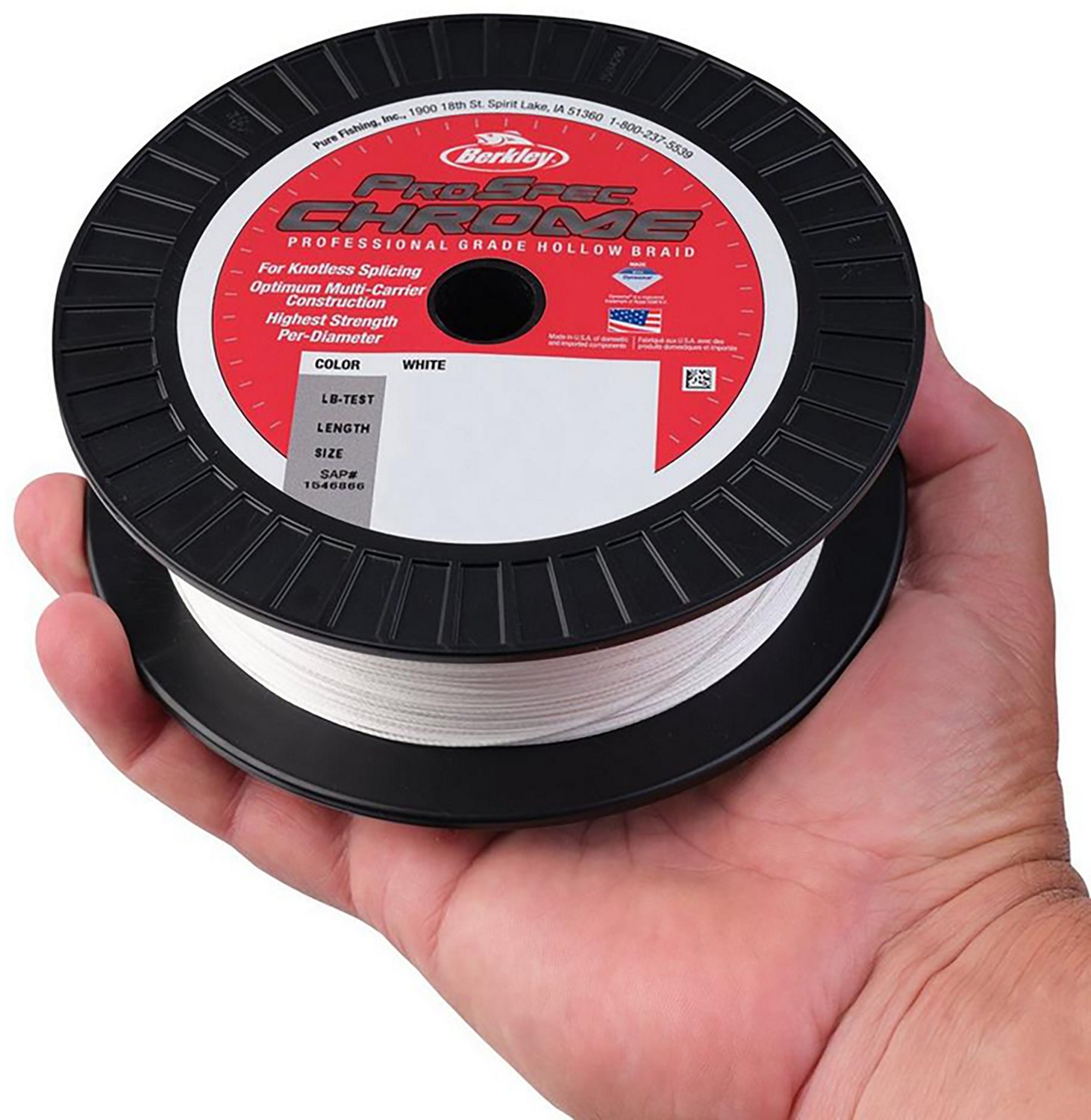 Berkley ProSpec Chrome Premium Hollow Braid - view number 4