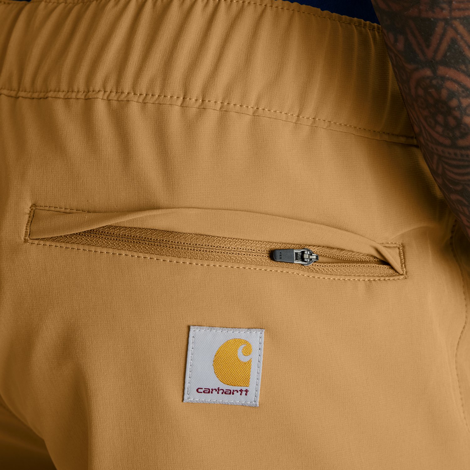 Carhartt Men's Force Sun Defender Pull-On Shorts 7 in - view number 3