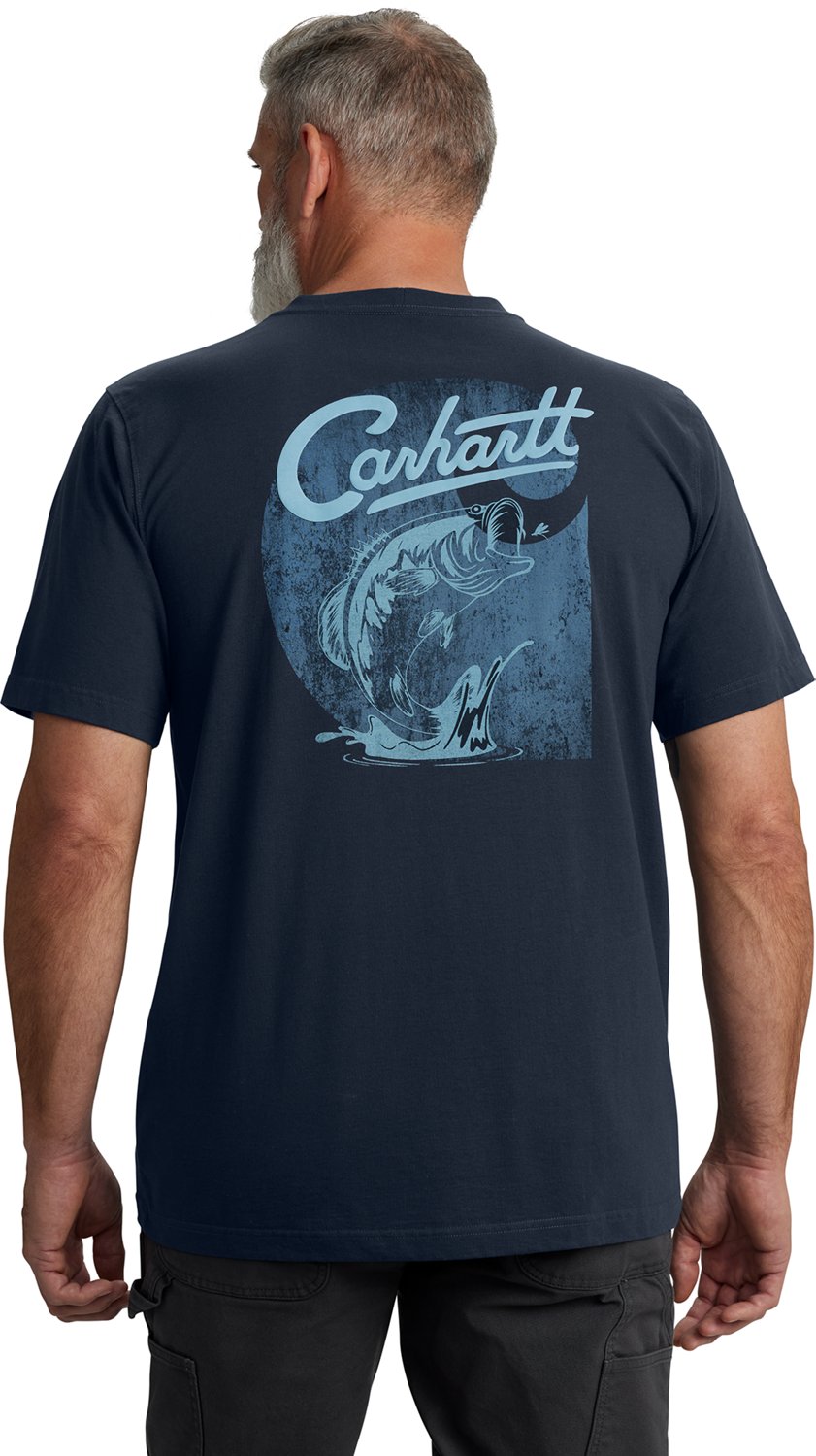 Carhartt Men's Short Sleeve Fish Graphic T-shirt - view number 2