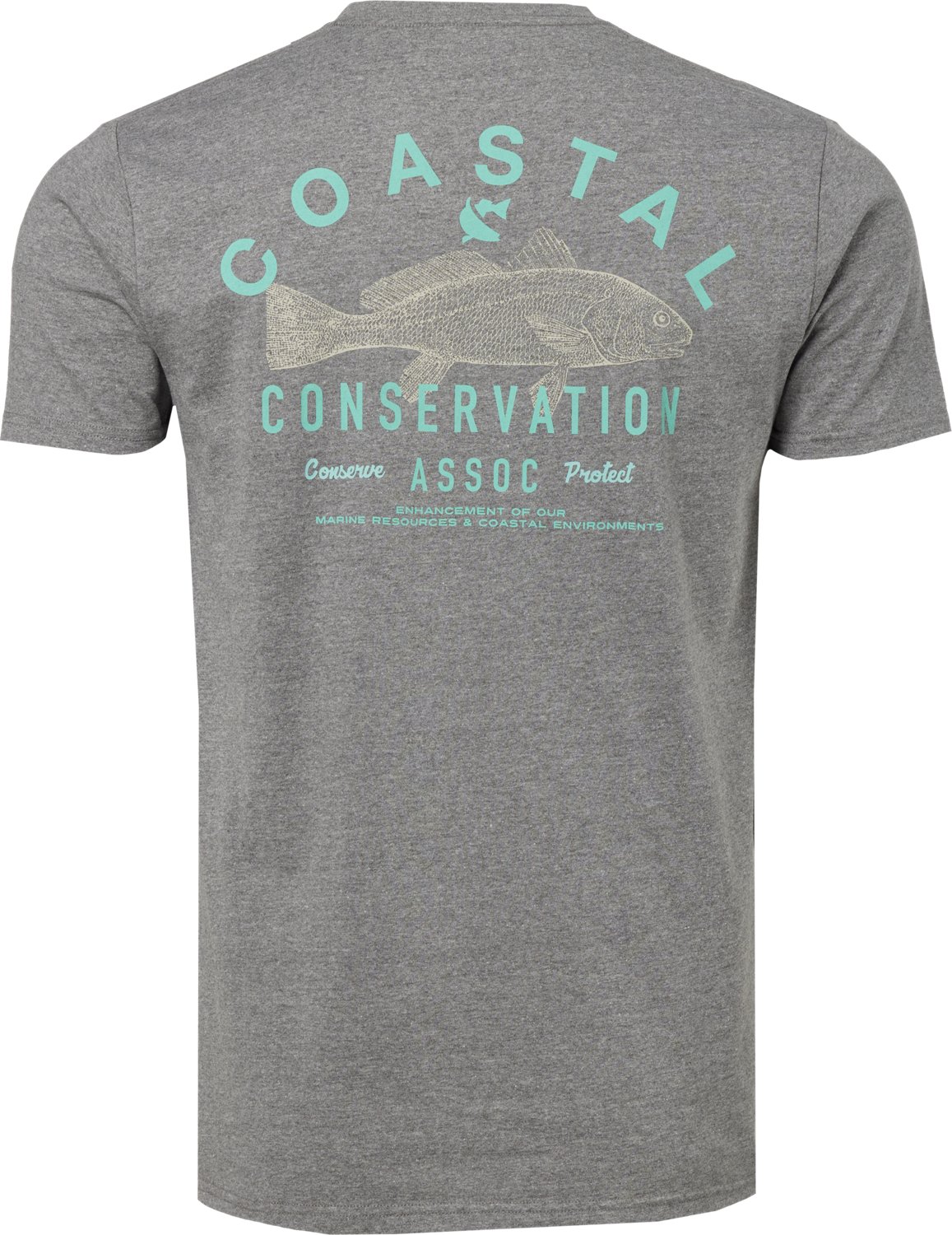 CCA Men's Coastal Fish Logo Graphic T-shirt