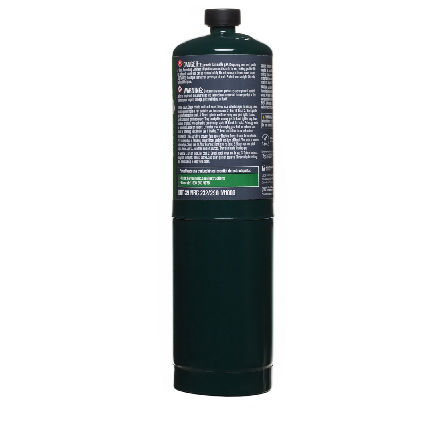 BernzOmatic 14.1 oz Propane Cylinder - view number 3