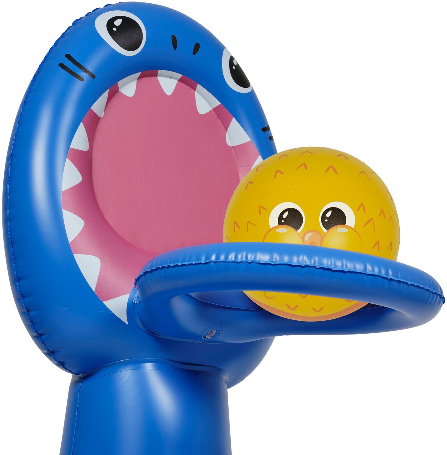 Coconut Grove Finn the Shark Inflatable Basketball Set                                                                           - view number 3