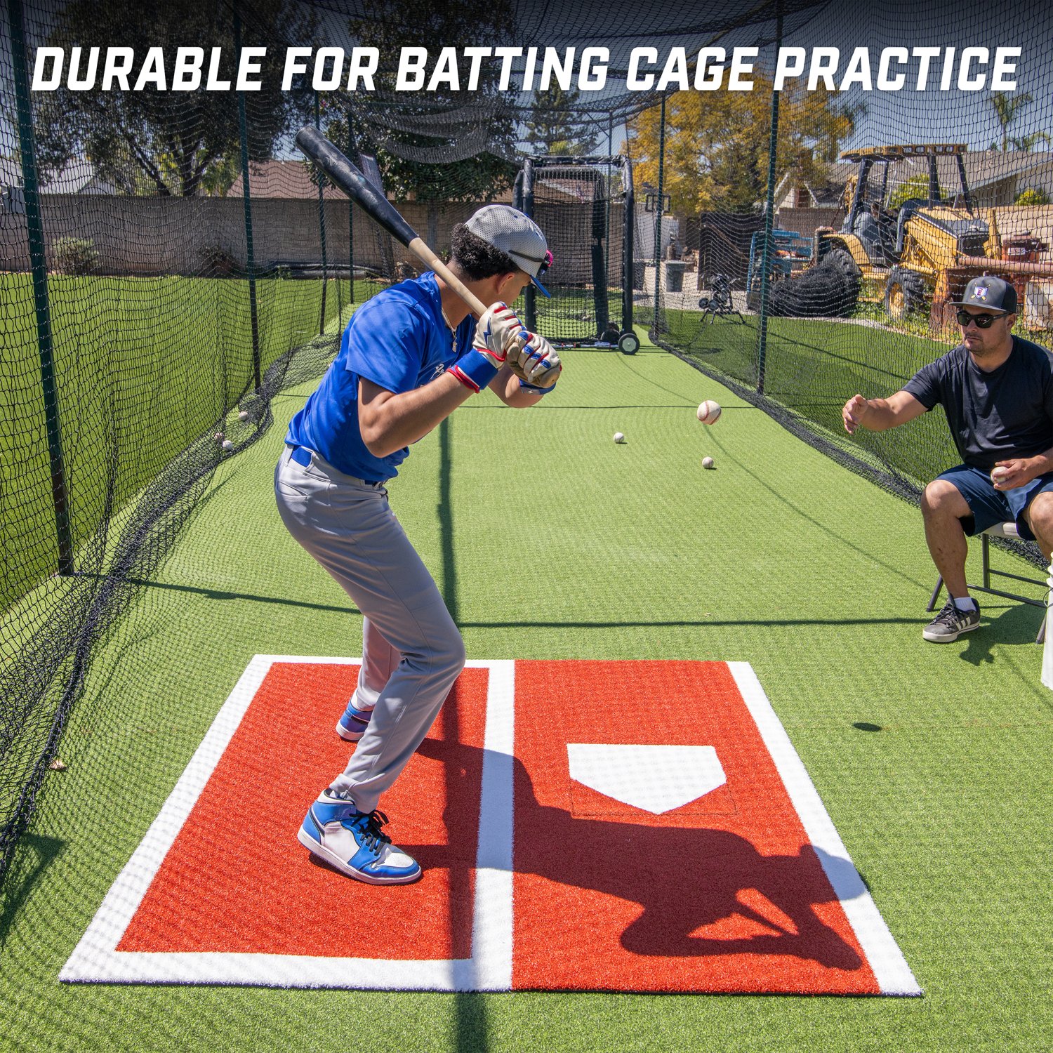 GoSports Switch Reversible Plate Baseball Hitting Mat                                                                            - view number 4