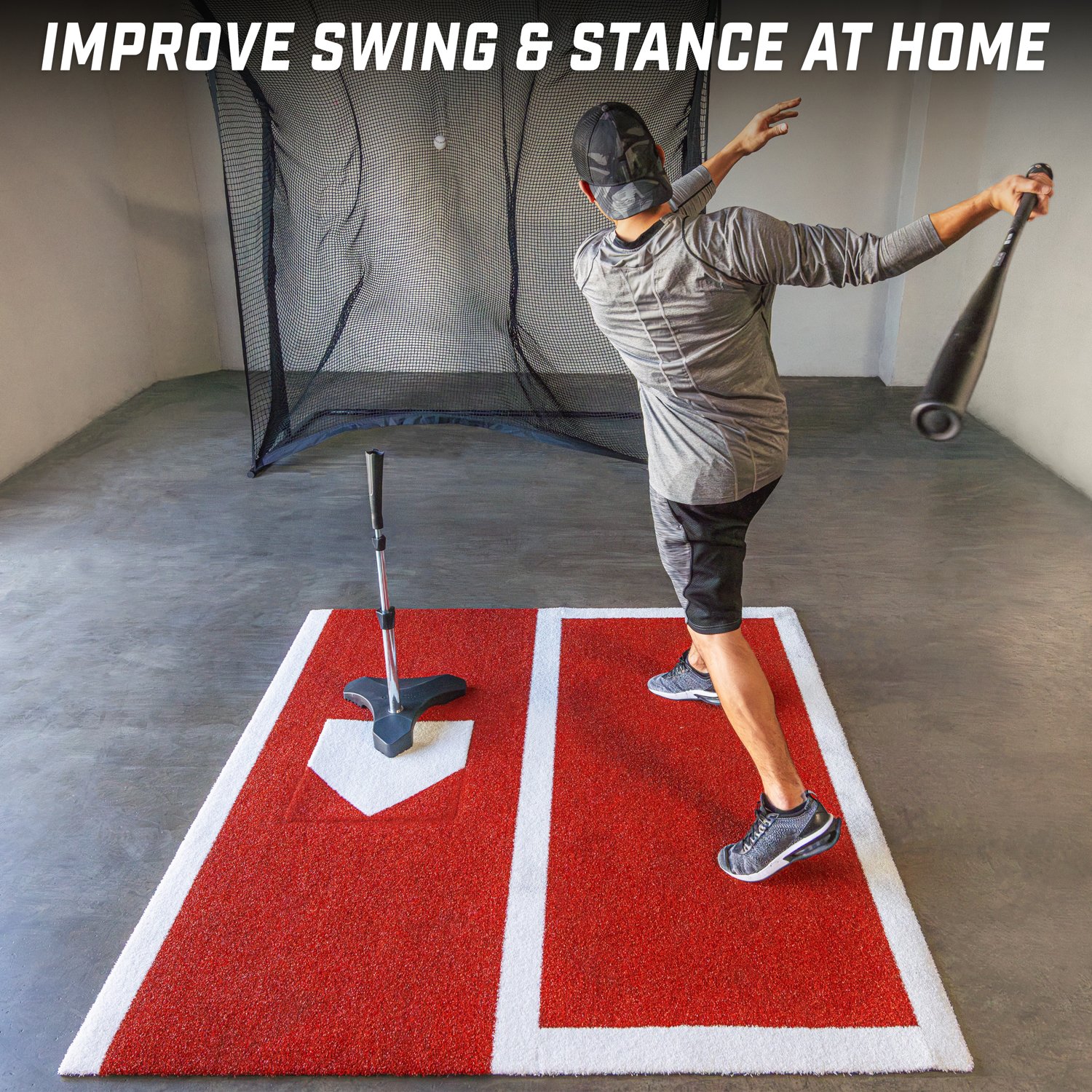 GoSports Switch Reversible Plate Baseball Hitting Mat                                                                            - view number 5