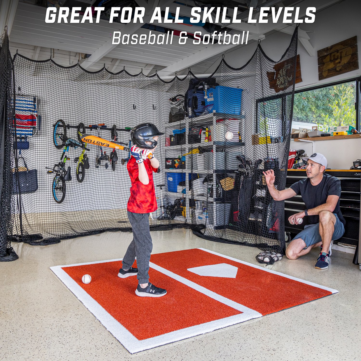 GoSports Switch Reversible Plate Baseball Hitting Mat                                                                            - view number 6