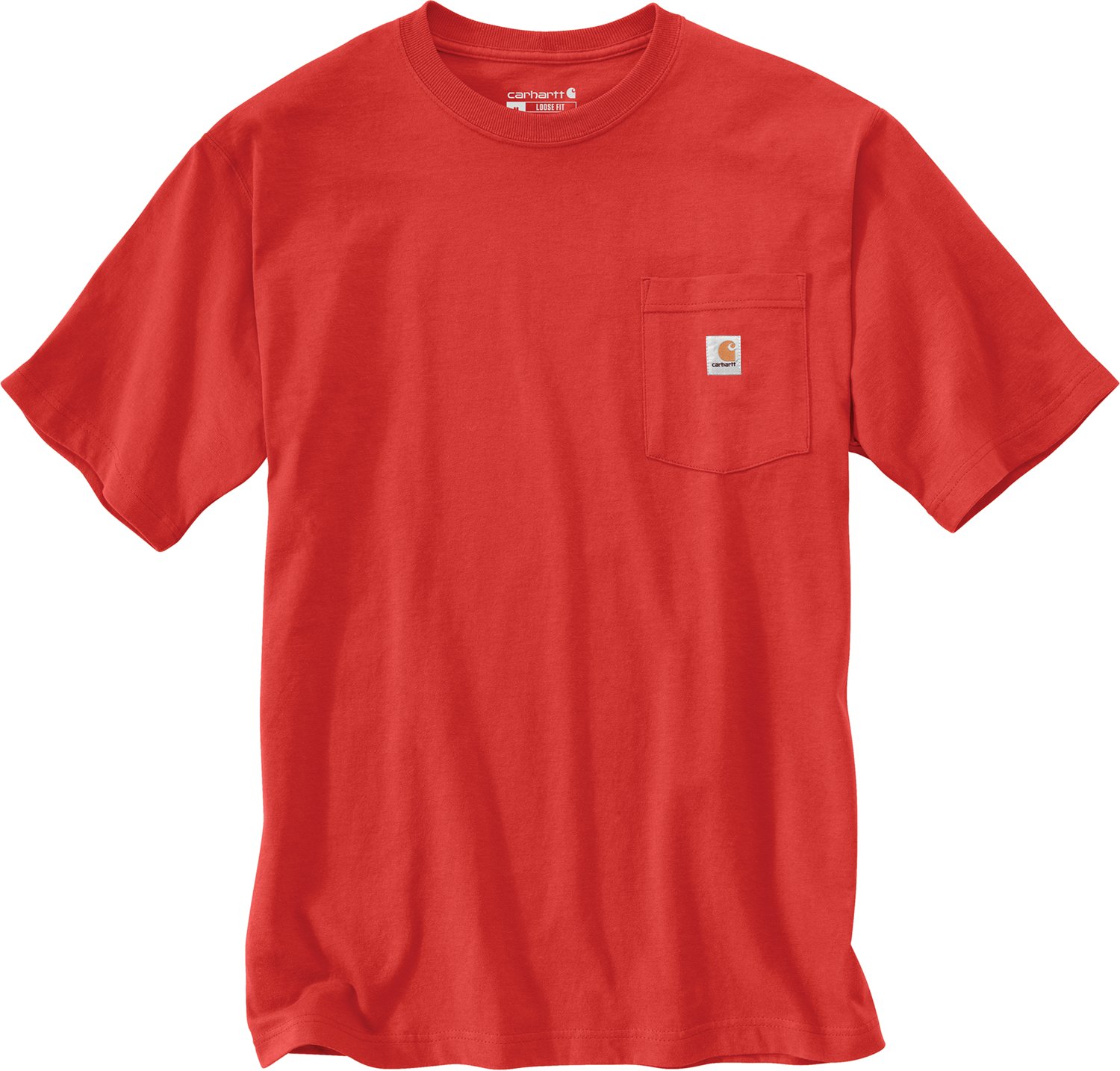 Carhartt Men's K87 Short Sleeve Workwear Pocket T-shirt                                                                          - view number 3