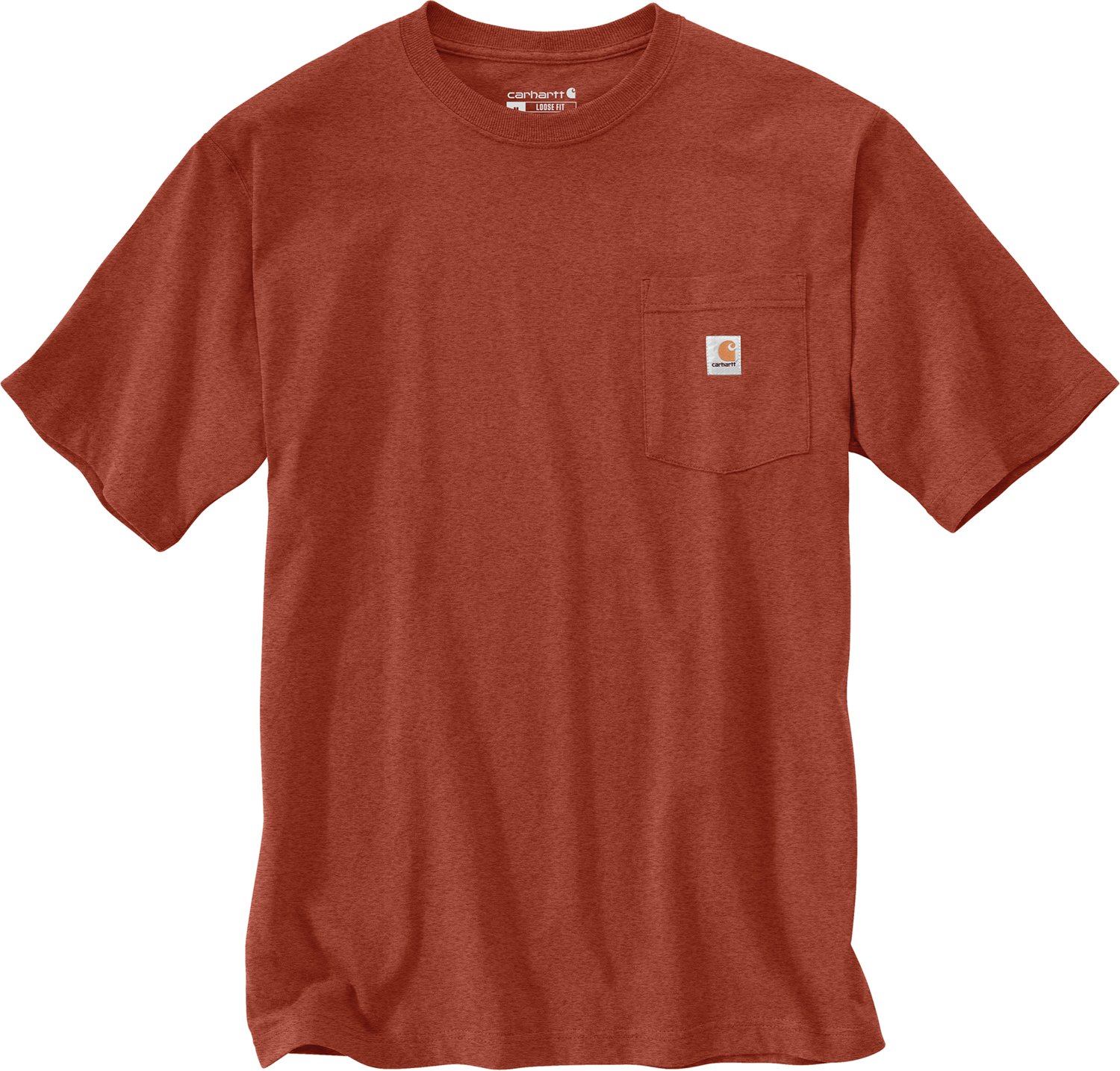 Carhartt Men's K87 Short Sleeve Workwear Pocket T-shirt                                                                          - view number 2